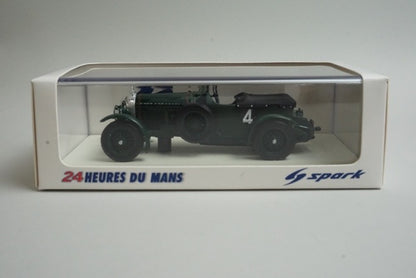 1:43 SPARK 43LM30 Bentley Speed Six Le Mans 1930 #4 model car