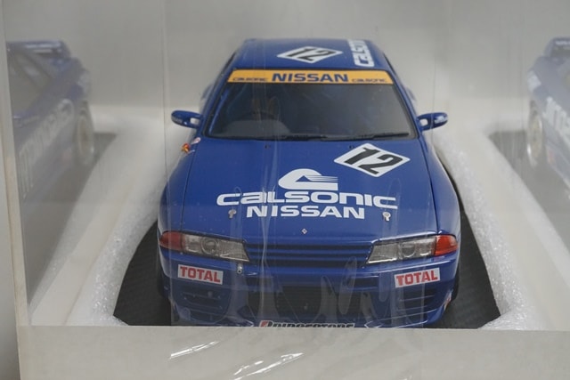 1:18 ignition model IG1727 Nissan Skyline R32 GT-R JTC Debut 1990 #12 model car