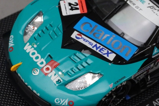 1:43 EBBRO 43828 Nissan Wood One Advan Z Super GT500 Suzuka 2006 #24 model car