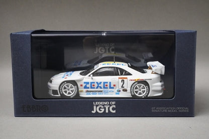 1:43 EBBRO 44193 Nissan ZEXEL Skyline JGTC 1998 #2 model car