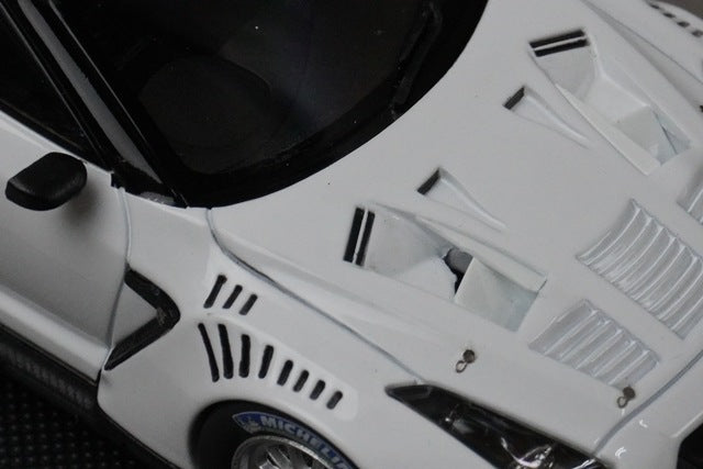 1:43 EBBRO 44317 Nissan GT-R GT1 Fuji 2010 #1 Shakedown model car