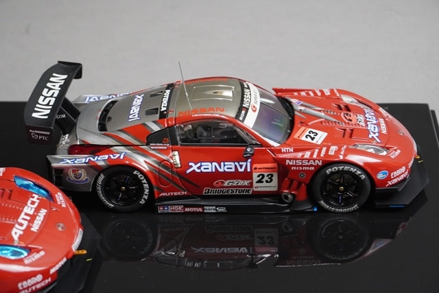 1:43 EBBRO KWAM122001 Dealer Nissan 07 Nismo GT500 Z Fuji 1-2 FINISH! Set of 2 #23 #22 model car