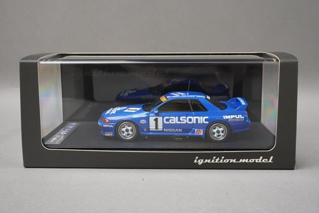 1:43 ignition model IG1593 Nissan Calsonic Skyline JTC 1991 #1