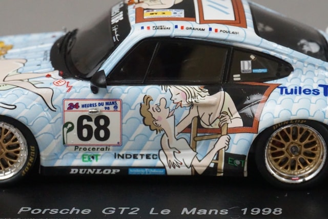 1:43 SPARK S4448 Porsche GT2 Le Mans 1998 #68 model car