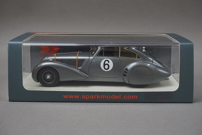 1:43 SPARK S3816 Bentley Corniche Paulan Le Mans 6th 1949 #6 model car