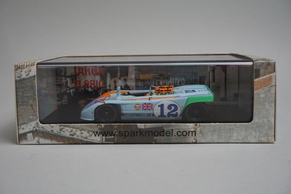 1:43 Spark 43TF70 Porsche 908/3 Targa Florio Winner 1970 #12 model car
