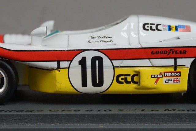 1:43 Spark STME03 Mirage GR8 Le Mans 2nd 1976 #10 model car