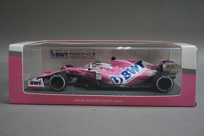 1:43 Spark S6478 BWT Racing Point RP20 70th Anniversary GP 2020 #27 N. Hulkenberg model car