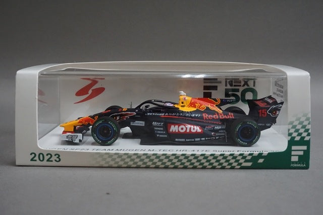 1:43 Spark SFJ002 Honda Mugen SF23 M-TEC HR-417E Super Formula 2023 #15 L. Lawson model car