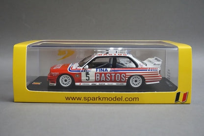 1:43 Spark SB069 BMW E30 M3 SPA 24H 1992 #5 J.M. Martin - S. Soper C. Danner Bastos model car