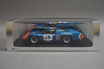 1:43 SPARK S1542 Alpine A220 Le Mans 1968 #28 model car