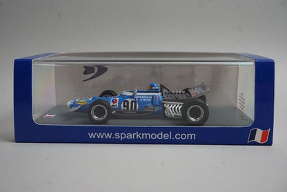 1:43 SPARK SF246 Matra MS11-12 Vainqueur Course de Cote du Mont Dore 1970 #90 model car
