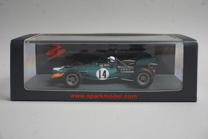 1:43 Spark S2344 BRM P139 German GP Practice 1969 #14 J. Sirtis model car