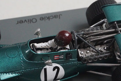 1:43 Spark S2345 BRM P139 Italian GP 1969 #12 J. Oliver model car