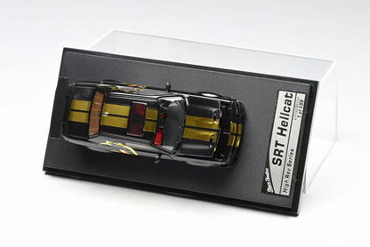 [ Pre-order ] Stance Hunters SH 1:64 Dodge Challenger SRT Hellcat Midnight Matt Black