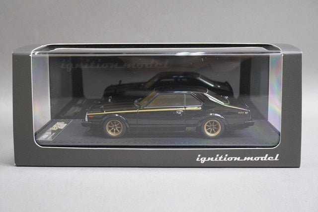 1:43 ignition model IG0122 Nissan Skyline 2000 Turbo GT-ES C211 Black model car