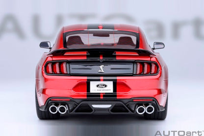 [ Pre-order ] 73098 AUTOart 1:18 Ford Mustang Shelby GT500 (Red with Black Stripes)