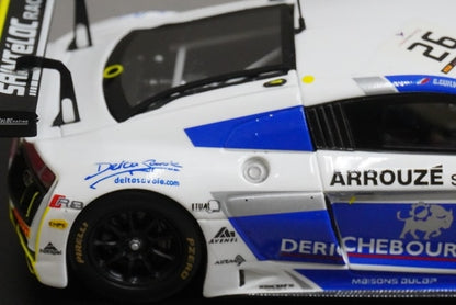 1:43 SPARK SB127 Audi R8 LMS Sainteloc Racing SPA 24H 7th 2016 #26 model car