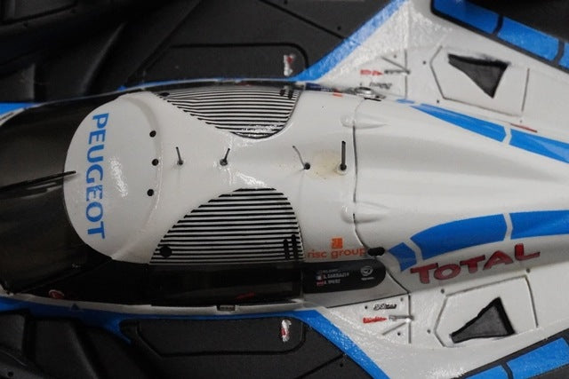 1:43 SPARK S1280 Peugeot 908 HDI FAP Team Peugeot Total Le Mans 5th place 2008 #8 model car