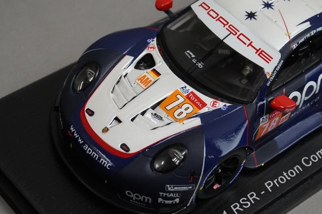 1:43 SPARK S7944 Porsche 911 RSR Proton Competition Le Mans 24H 2019 #78 model car