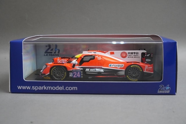 1:43 SPARK S5811 Oreca 07 Gibson CEFC Manor TRS Racing Le Mans 7th 2017 #24 model car