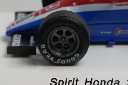1:43 Rave R70253 Spirit Honda 201C Dutch GP 1983 #40 S. Johansson model car