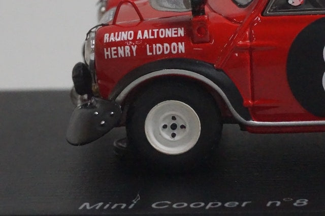 1:43 Spark S2660 Mini Cooper East African Safari 1967 #8 model car