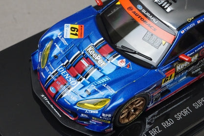1:43 EBBRO 45803 Subaru BRZ R&D Sports Super GT300 2021 #61 Takuto Iguchi / Hideki Yamauchi