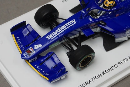1:43 Spark SFJ004 Realize Corporation Kondo SF23 TRD 01F Super Formula model car