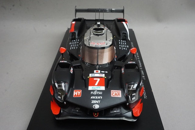 1:18 SPARK 18S644 Toyota GR010 Hybrid Toyota Gazoo Racing Le Mans 24H 2nd 2024 #7