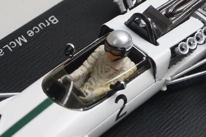 1:43 SPARK S3093 McLaren M2B Ford Monaco GP 1966 #2 B. McLaren model car