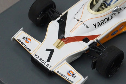 1:43 SPARK S5392 McLaren M23 Swedish Grand Prix Winner 1973 #7 D. Hulme model car