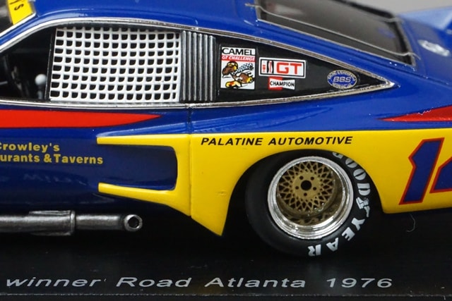 1:43 SPARK S0860 Chevrolet Monza Road Atlanta Winner 1976 #14 model car