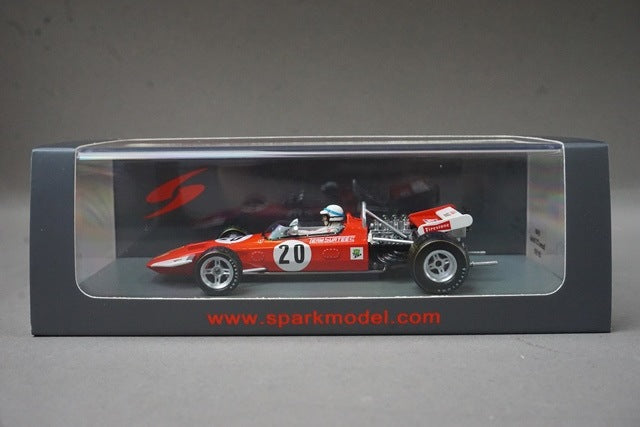 1:43 SPARK S5400 Surtees TS7 British GP 1970 #20 J. Surtees model car
