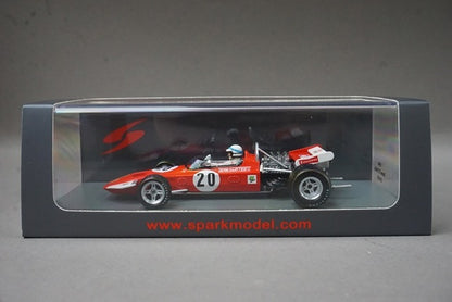 1:43 SPARK S5400 Surtees TS7 British GP 1970 #20 J. Surtees model car