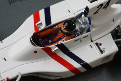 1:43 SPARK S2241 Hesketh 308 Swedish GP 3rd 1974 #24 J.Hunt model car