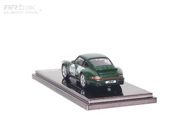 [ Pre-order ] 680201011 AR Box x Tenmil [ Almost Real Model ] 1:64 RUF SCR 2018 Duck Wing (911 SC) Irish Green #23 China Toy Show Exclusive