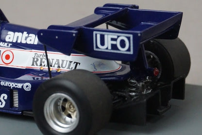 1:43 Spark S7416 Ligier JS23 Brazilian GP 1984 #25 F. Hesnault
