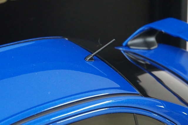 1:18 ignition model IG2295 Mitsubishi Lancer Evolution X (CZ4A) Blue Metallic