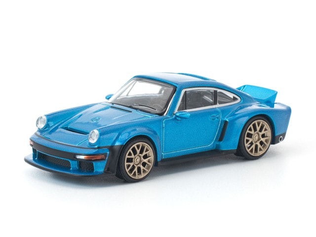 [ Pre-order ] PR640449 POP RACE 1:64 Singer DLS Turbo Metallic Blue