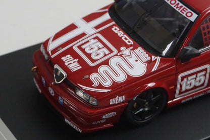 1:43 HPI 8126 Alfa Romeo 155 TS Silverstone BTCC Presentation 1994 #155