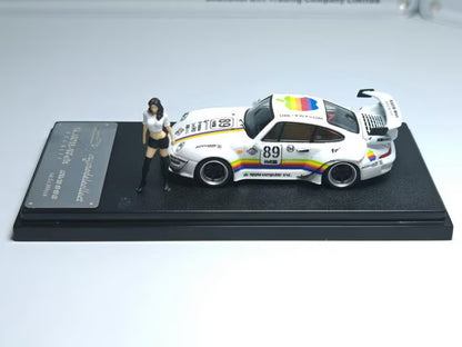 [ Pre-order ] MC640023B MC Model Collect 1:64 RWB993 High Wing White Apple #89 Figure Included