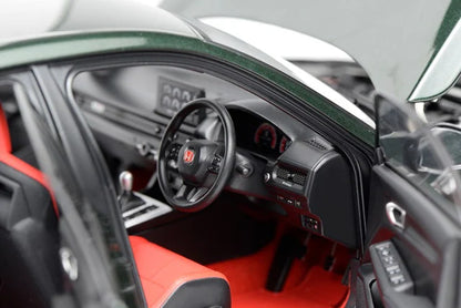 [ Pre-order ] M85327 MOTORHELIX 1:18 Honda Civic TYPE R (FL5) Customized Pearl Dark Green