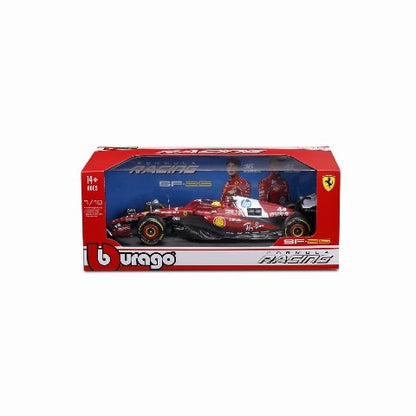 [ Pre-order ] 18-16816H BBURAGO 1:18 Ferrari SF-25 2025 Australian GP #44 with L. Hamilton Driver in Window Box