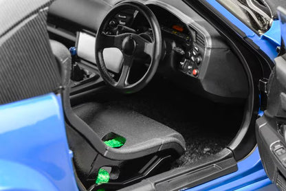 [ Pre-order ] M85117 MOTORHELIX 1:18 Honda S2000 J's Racing Apex Blue Pearl