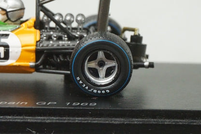1:43 Spark S3118 McLaren M7A Spanish GP 4th 1969 #5 D.Hulme