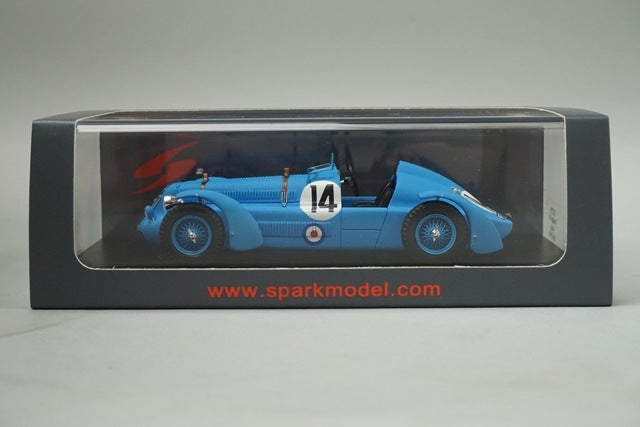 1:43 Spark S2729 Delage D6S Le Mans 4th 1949 #14 L.Gerard / F.Godia.Fares