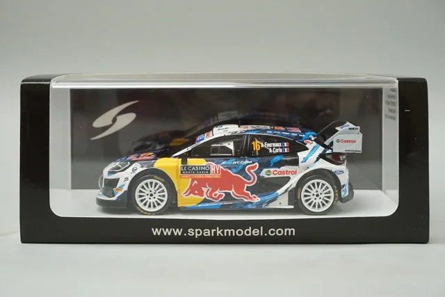 1:43 Spark S6854 Ford Puma Rally1 M-Sport Monte Carlo Rally 5th 2024 #16 A.Fourmaux / A.Corea