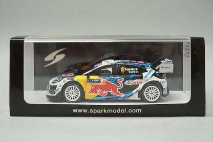 1:43 Spark S6854 Ford Puma Rally1 M-Sport Monte Carlo Rally 5th 2024 #16 A.Fourmaux / A.Corea