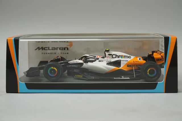 1:43 Spark S8583 McLaren MCL60 Monaco GP 2023 #4 L. Norris